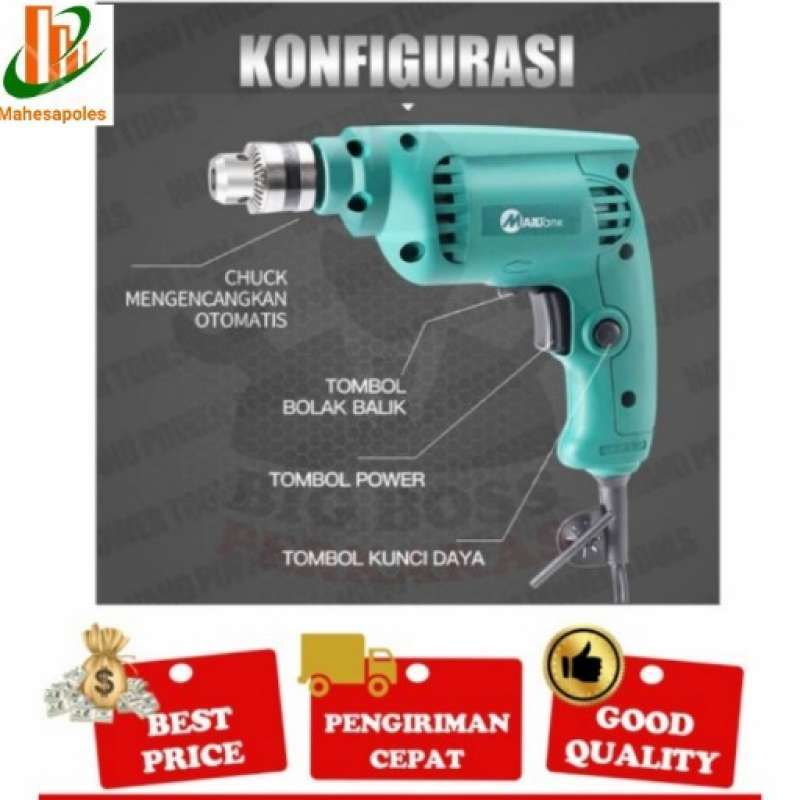 Promo Mesin bor listrik/Mesin bor elektrik drill Diskon 23% di Seller ...