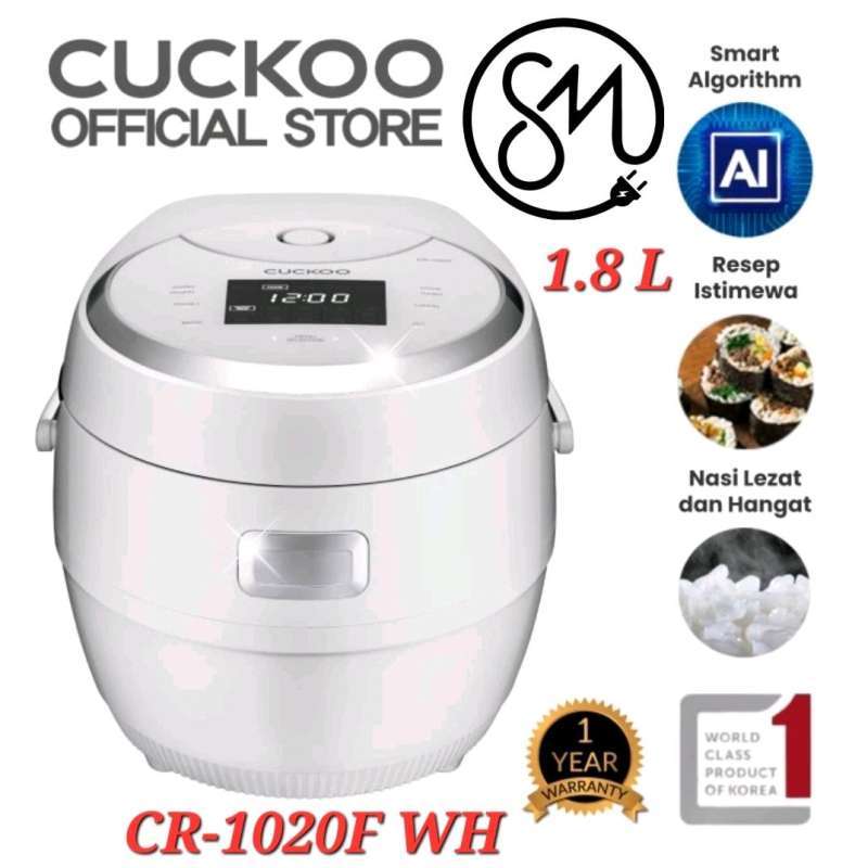Jual DIGITAL RICE COOKER CR1020F/WH Resep Lebih Istimewa CUCKOO