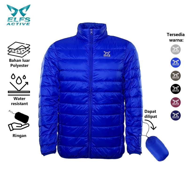 Promo Verish Elfs Active Jaket Musim Dingin Bulu Angsa Size M
