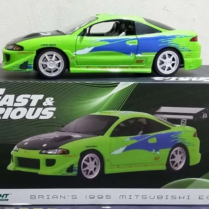 Jual Diecast Brians 1995 Mitsubishi Eclipse Fast Furious Skala 18 Di Seller Lutofia Rawa Buaya Kota Jakarta Barat Blibli