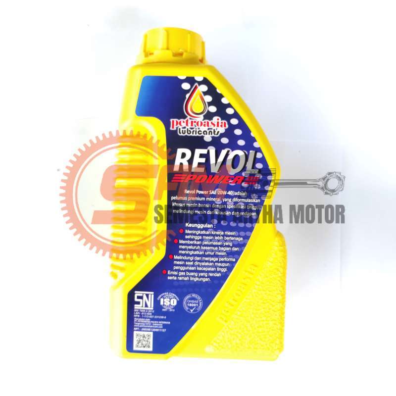 Jual Oli Petroasia Revol Power 20w40 800ml SNI ISO 0.8L Motor Supra ...