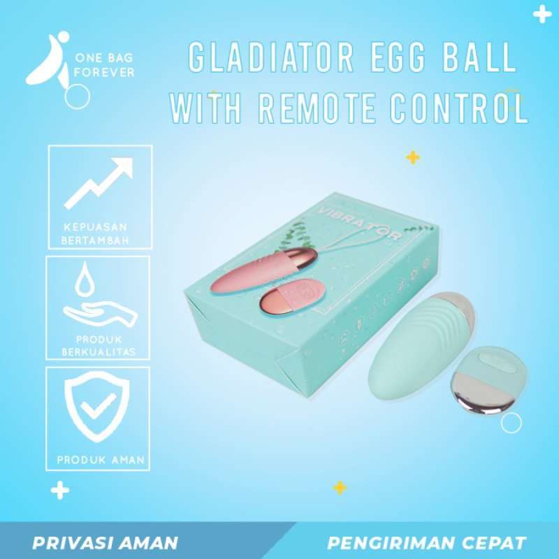 Promo Lilo Gladiator Wireless Remote Control Egg Vibrator Diskon 23% di ...