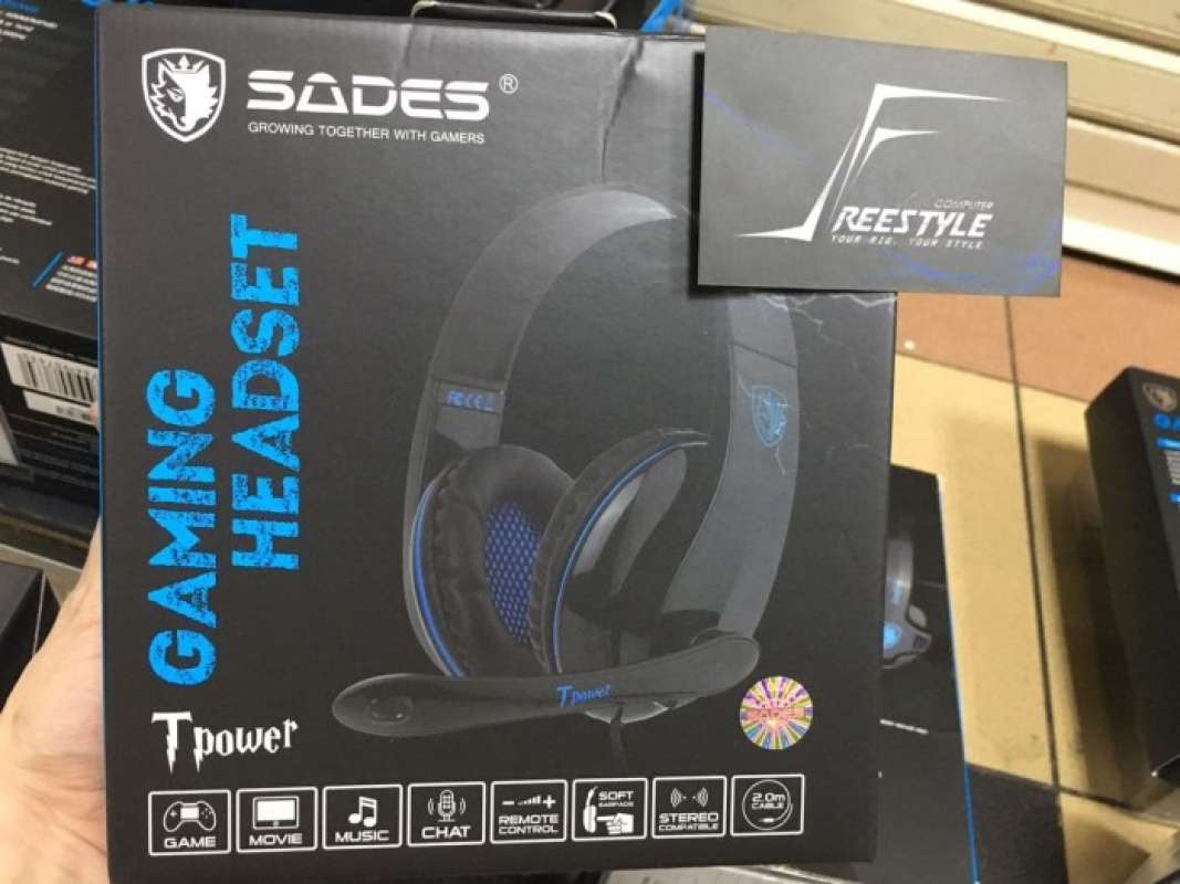 Promo Sades Tpower SA-701 Gaming Headset Diskon 9% di Seller SAFKA ...