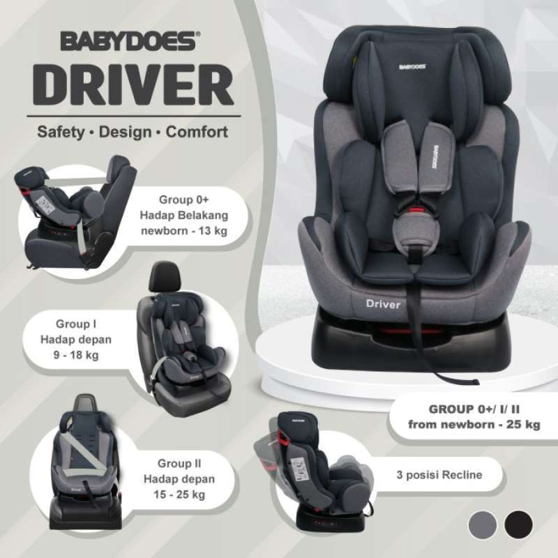 Jual Car Seat Babydoes Bd Ch 8514 A Sn Driver Di Seller Luarbiasa Shop Harapan Jaya Kota Bekasi Blibli