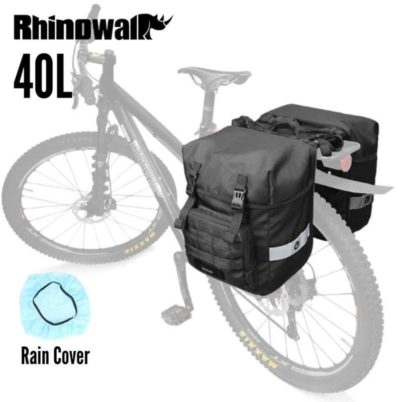Promo Tas Sepeda Rhinowalk Rk24600 Double Pannier Bag 40l