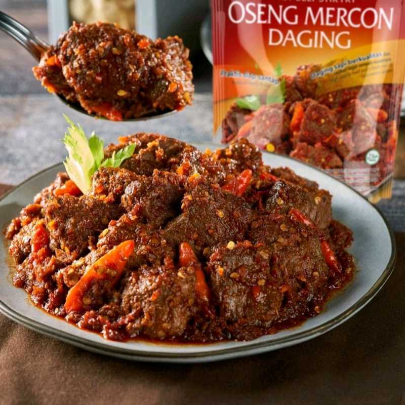 Jual Oseng Mercon Daging Mercon Merah Putih Di Seller Star70 - Poris ...