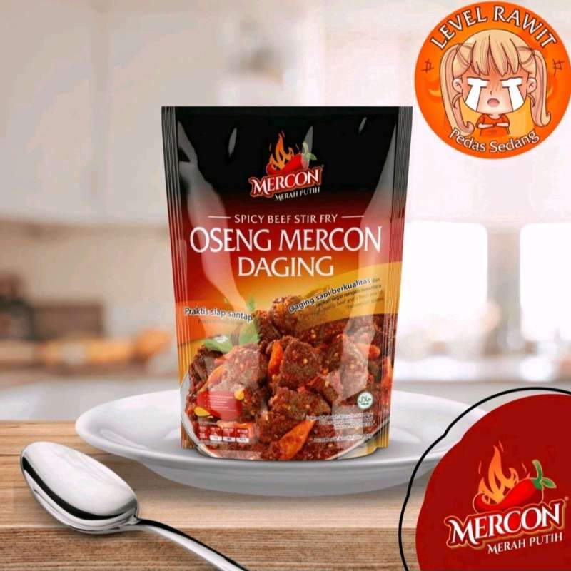 Jual Oseng Mercon Daging Mercon Merah Putih Di Seller Star70 - Poris ...