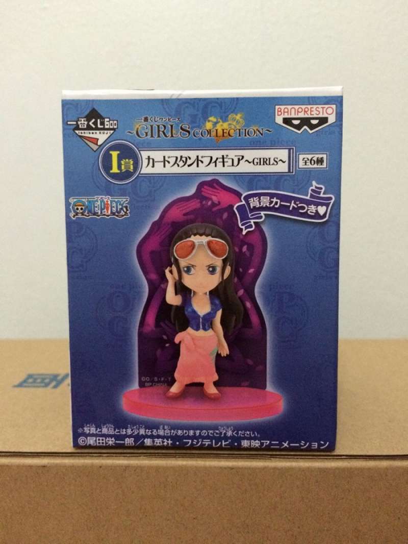 Figurine Ichiban Kuji One Piece Wiper Avec Carte Support - Environ 7cm