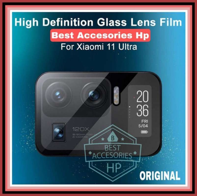 Eonpam 2 Pezzi Vetro Fotocamera Per Xiaomi Mi 11 Lente Posteriore