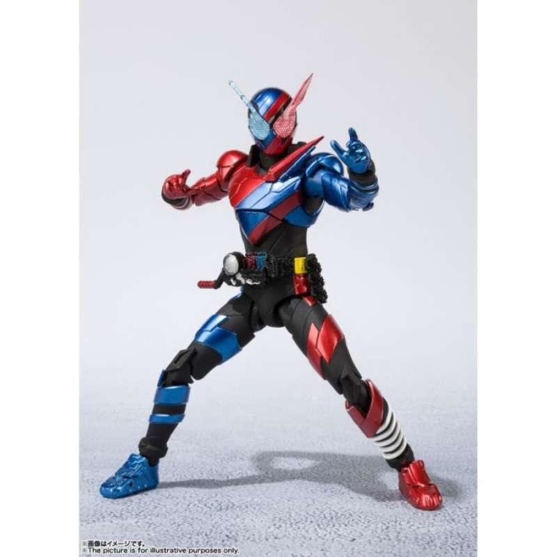 Bandai S.H. Figuarts Hellbross - Action Figure Masked Rider Build, 14.5 Cm, Ufficiale