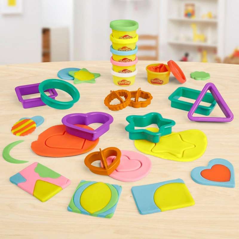 Jual Play Doh Fundamentals Shapes Hasbro E8534 Playdoh E8530 Di