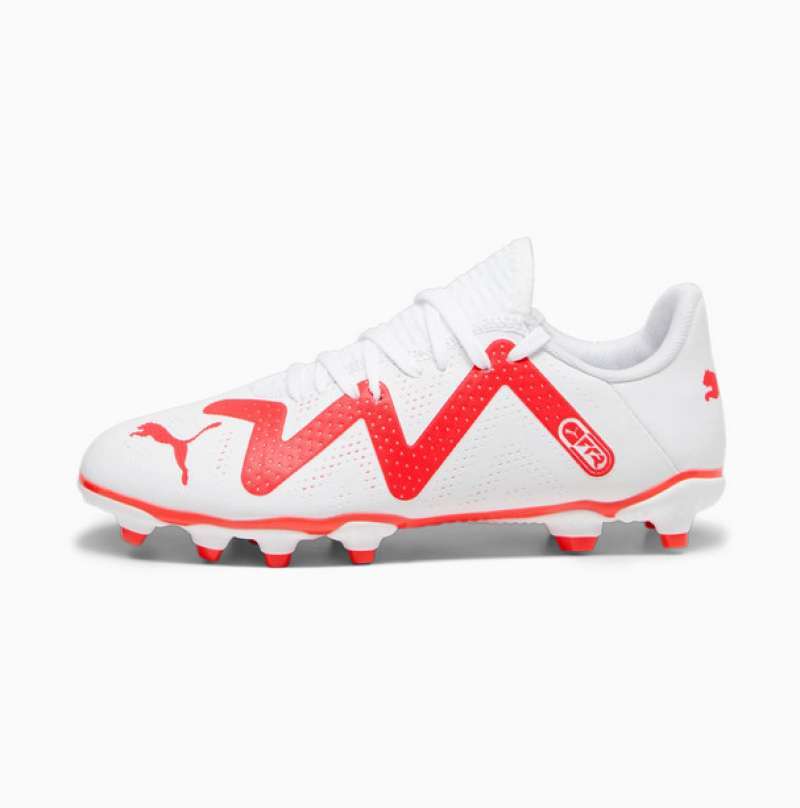 Promo Sepatu Bola Anak Future Play Fg/ag Jr Puma White 107388 01