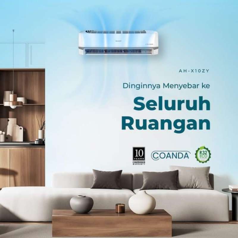 Promo Ac Sharp Inverter 1pk Type Ah-x10zy J-tech Inverter R.32 Diskon ...