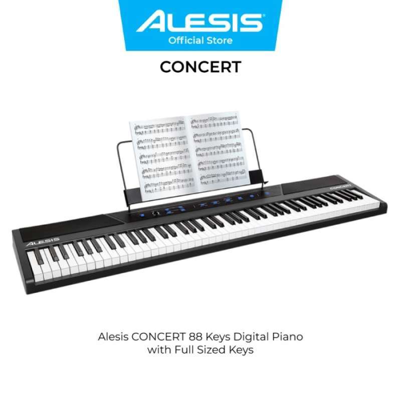 Promo Alesis Concert 88 Keys Digital Piano With Full Sized Keys Diskon