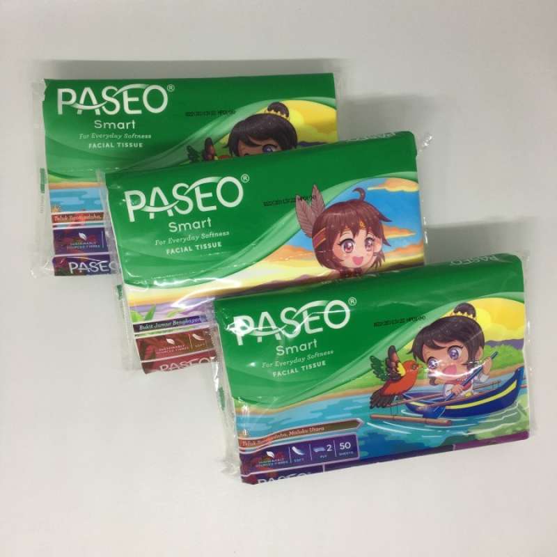 Promo (khusus Gojek/grab) Tissue Paseo Smart Travel Pack - 1 Dus 80pack ...