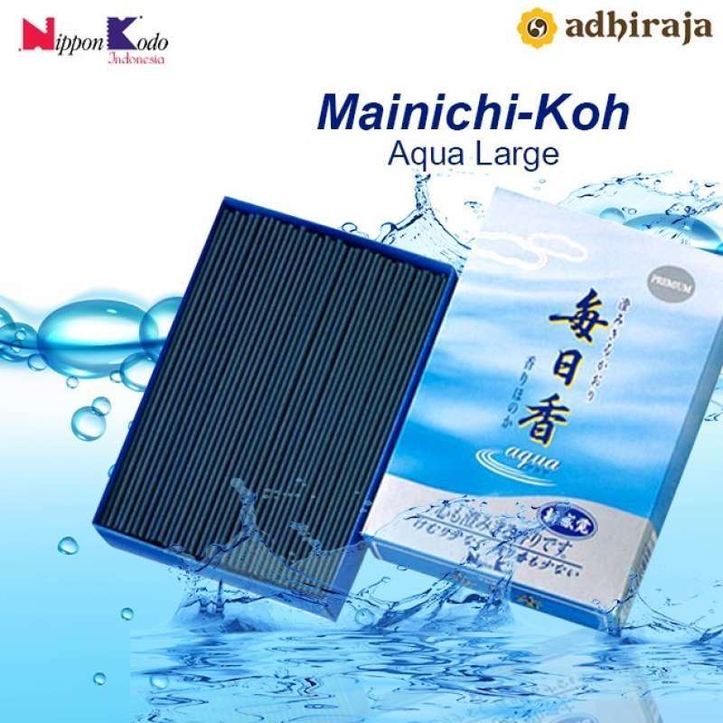 Nippon Kodo Räucherstäbchen Mainichi Koh Sandelholz – Ca. 220 Stäbchen, Je 30 Min.