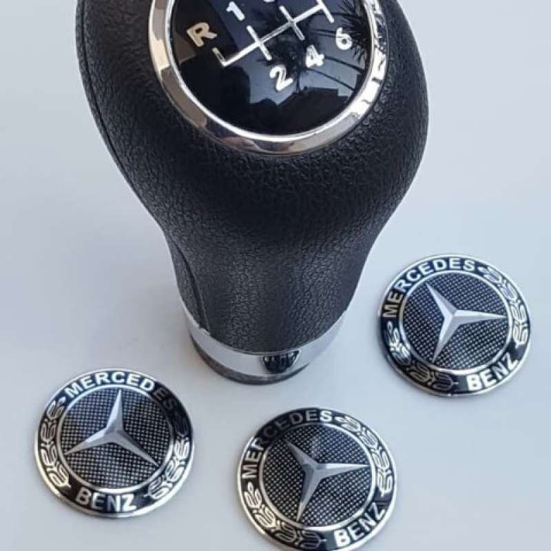 Promo Terlaris Emblem Shift Knob Mercedes Benz W204, W212 Dan Lainnya