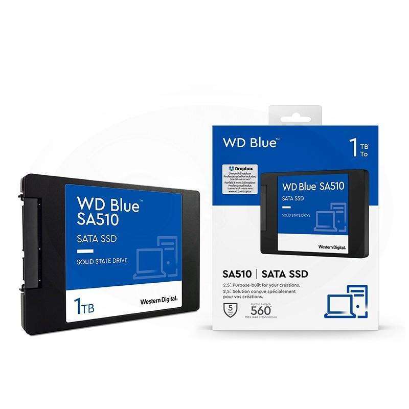 WD Blue SA510 1TB SATA SSD WD Blue SA510 1TB SATA SSD M.2 2280