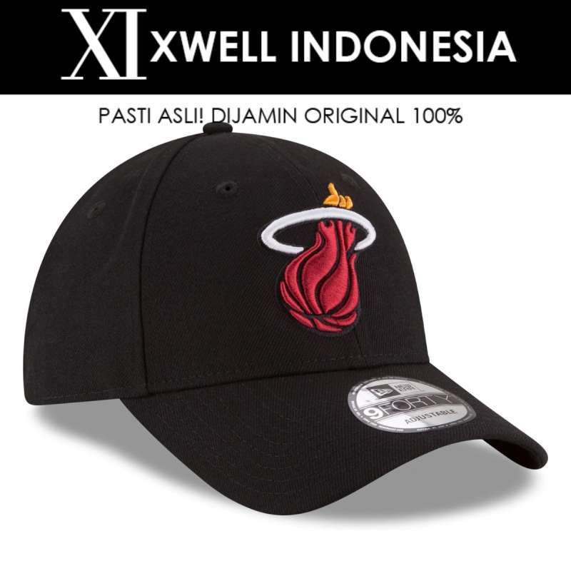 Promo Topi 9forty Original New Era Miami Heat Baseball Cap 70426974 Diskon 50 Di Seller Xwell Indo Xwell Indonesia Kota Bandung Blibli