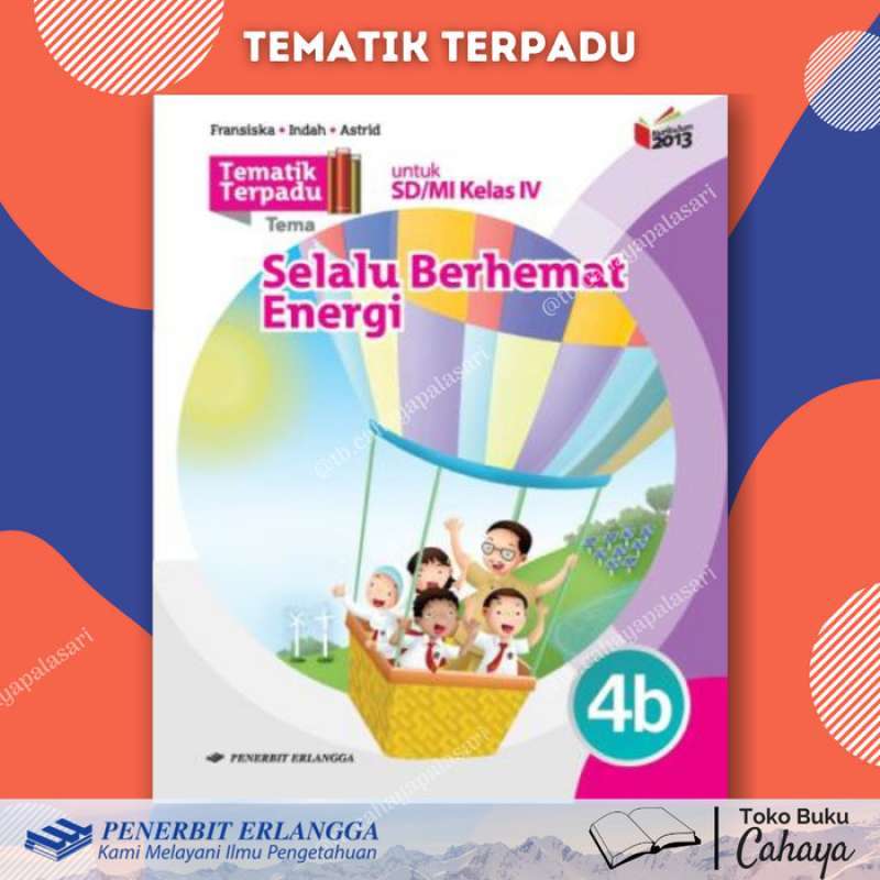 Promo Buku Tematik Terpadu Sd Kelas 4a 4b 4c 4d 4e 4f 4g 4h 4i K13n ...