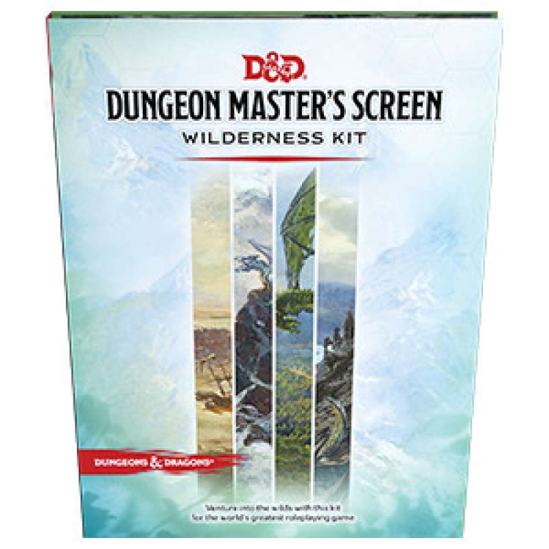 D&D RPG DM SCREEN WILDERNESS KIT : Collectif