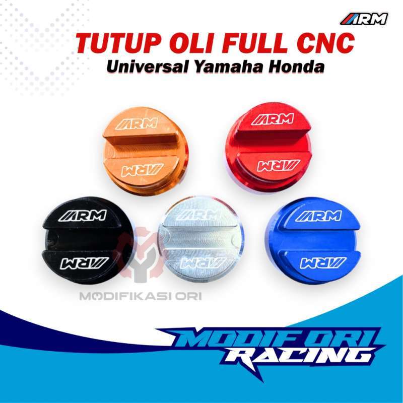 Jual Tutup Oli Mesin Arm Full Cnc Universal Honda Yamaha Nmax, Aerox