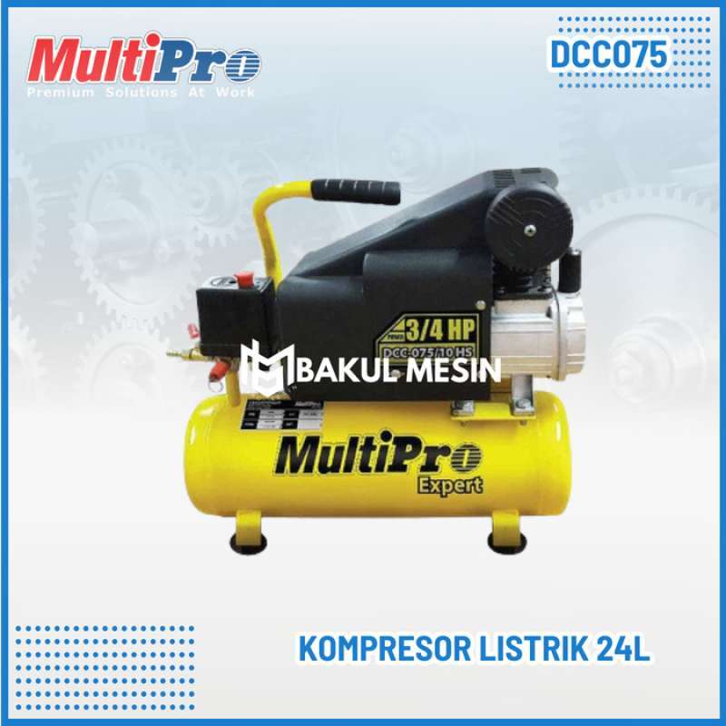 Promo Mesin Kompresor Listrik Compressor 3/4hp Dcc 075 Multipro Dcc075 ...