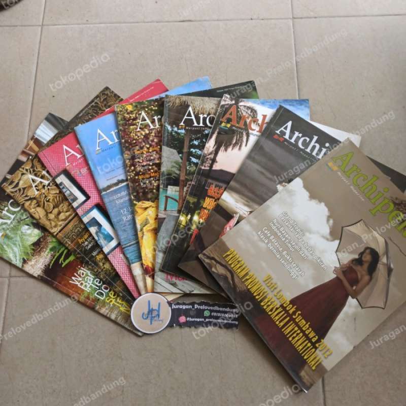 Jual Koleksi Majalah Archipelago Merpati Inflight Magazine Sdh Tdk