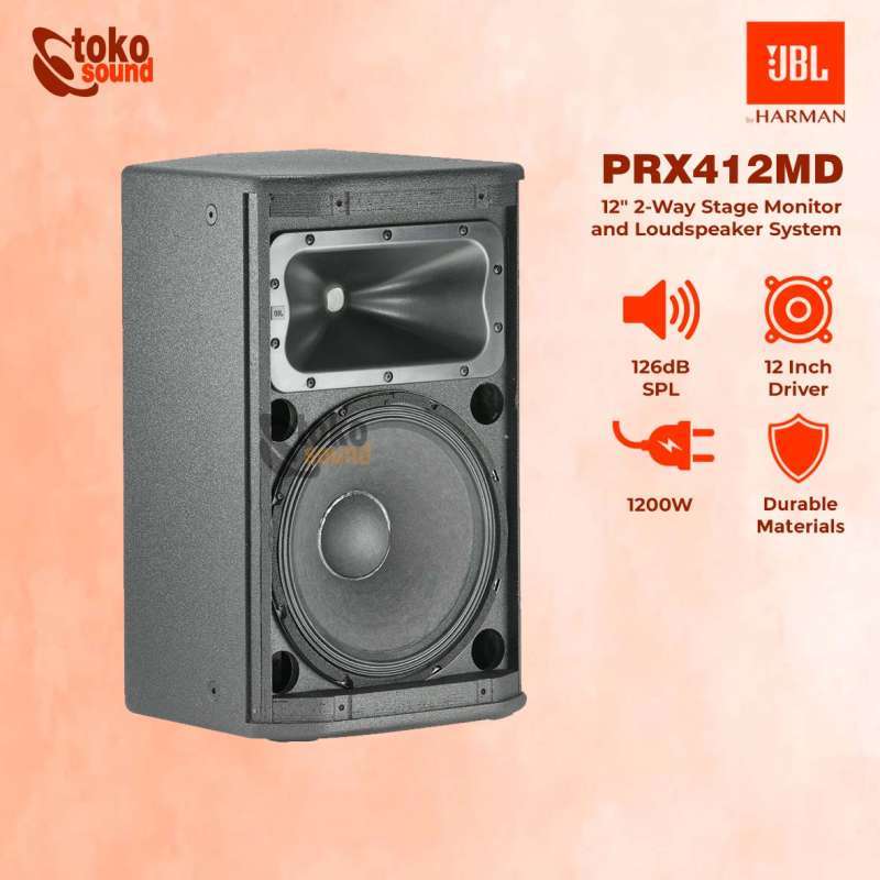 JBL JRX212 12 Inch Passive Speakers Pair retail