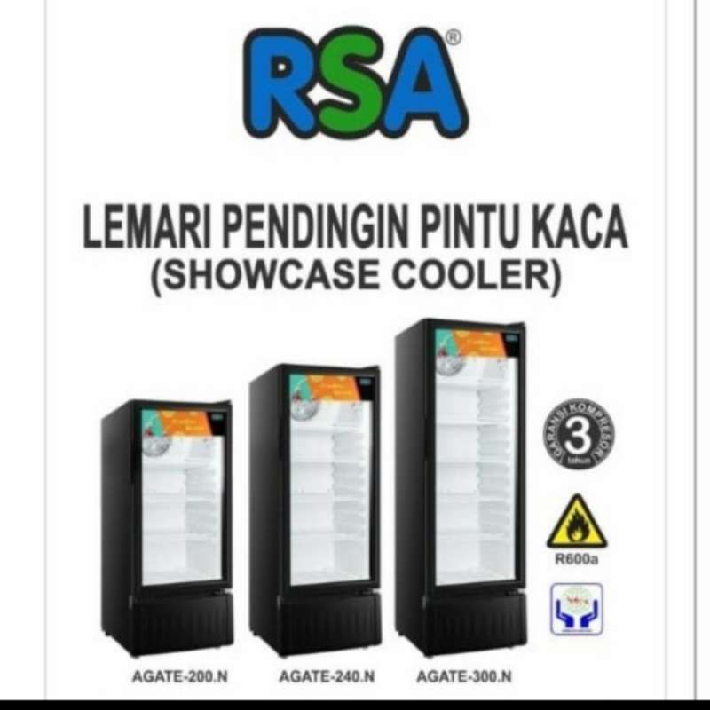 Jual Showcase Rsa By Gea Agate 300 5 Rak Low Watt Di Seller Shin Store ...