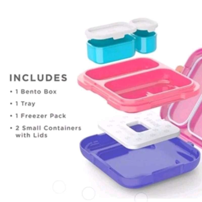 Jual Zoku Neat Bento Box Large Lunch Box Kotak Makan Anak Sekolah