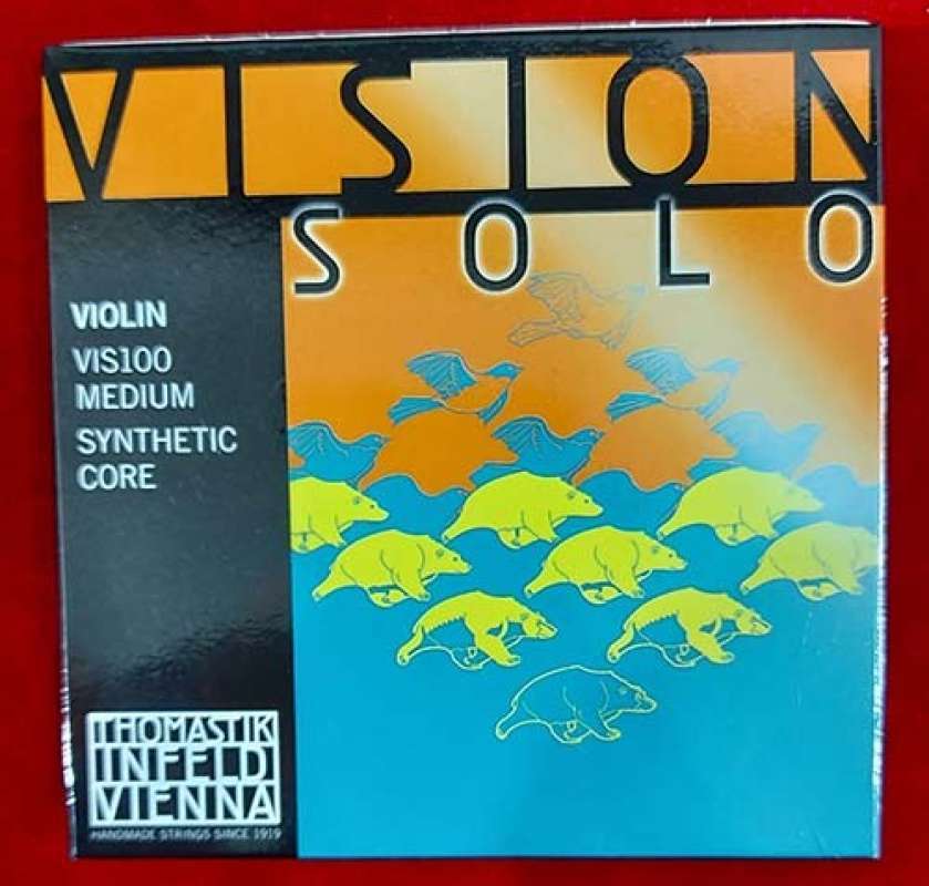 Jual Senar Biola Vision Solo (titanium) Violin 4/4 Strings Set Di