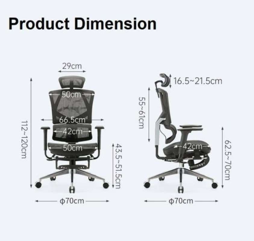 Promo Terbaik Sihoo Office Chair M90c Kursi Kerja Kantor Ergonomic