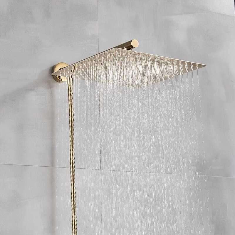 Jual Senlesen Kepala Head Shower Rainfall Stainless Steel Square 8inch