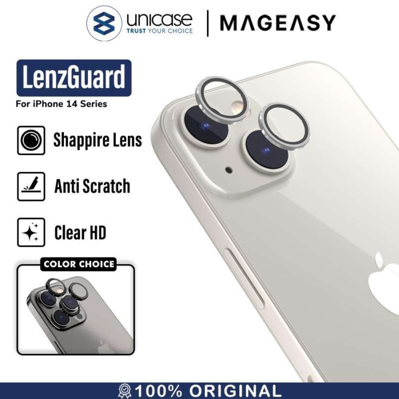 Ring Camera iPhone 14 Pro Max Plus MagEasy Lenzguard Tempered Glass 9H