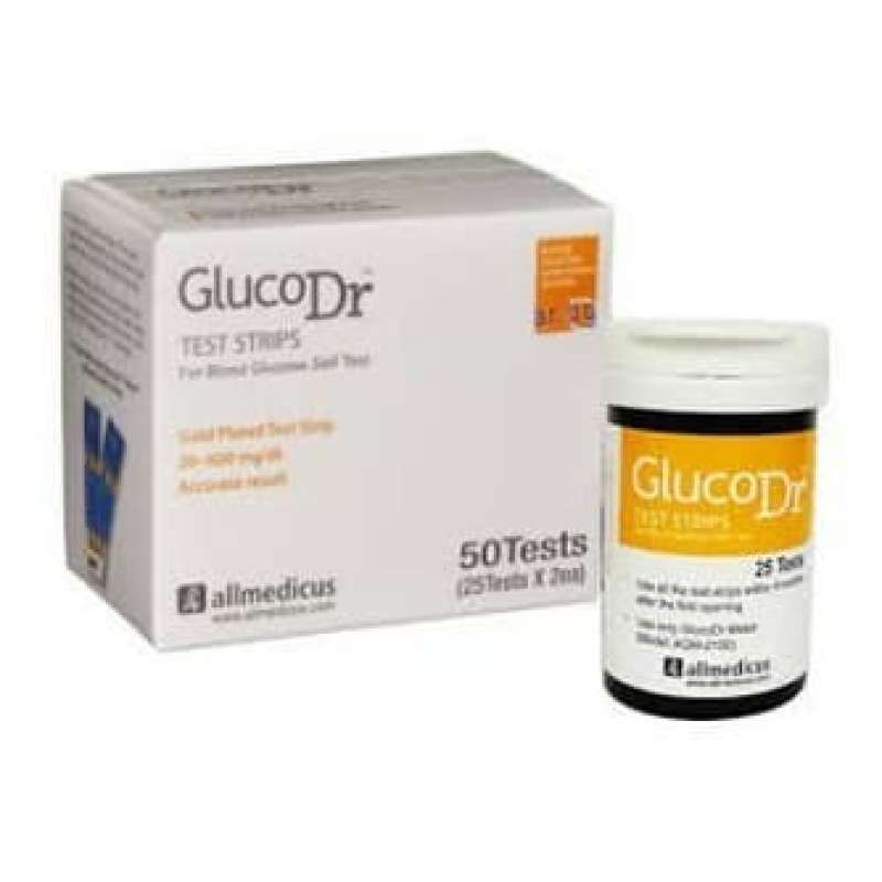 Promo Strip Glucodr Biosensor. Strip Gula Darah Glucodr Gluco Dr Test ...