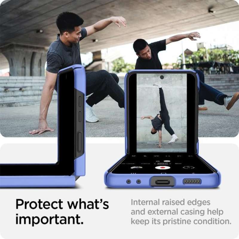 Case Samsung Galaxy Z Flip 4 Spigen Air Skin Hardcase Slim Thin Casing