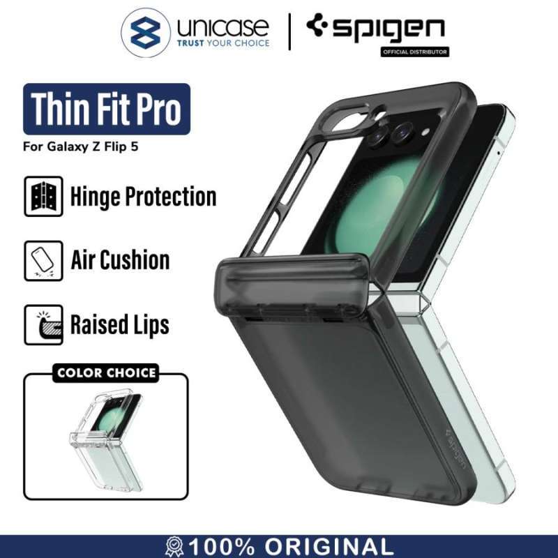 Case Samsung Galaxy Z Flip 5 Spigen Thin Fit Pro Hardcase Slim Casing