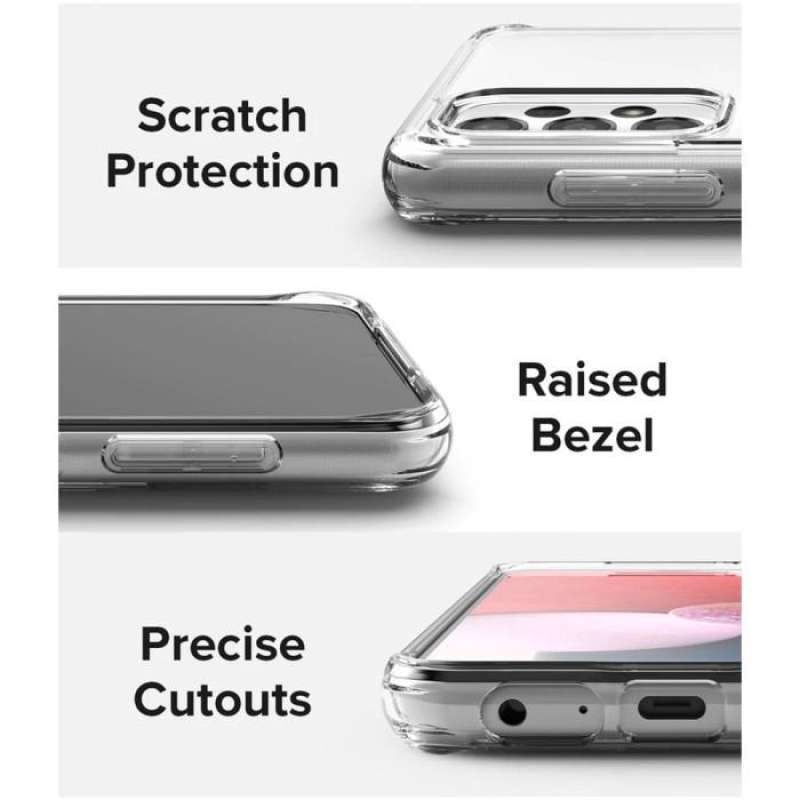 Case Samsung Galaxy A13 4G / 5G Ringke Fusion Hybrid Clear Slim Casing