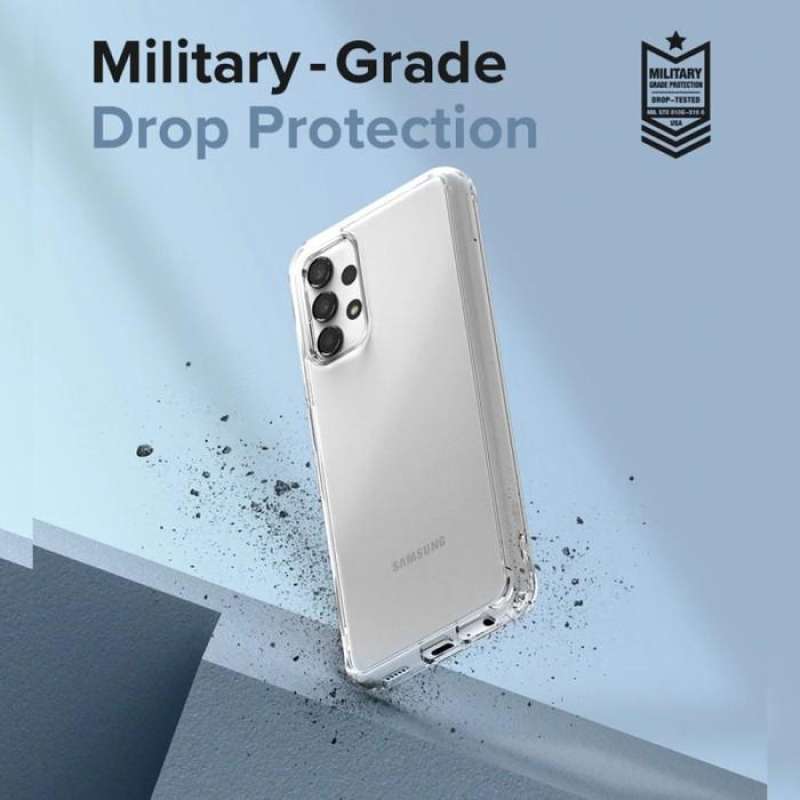 Case Samsung Galaxy A13 4G / 5G Ringke Fusion Hybrid Clear Slim Casing