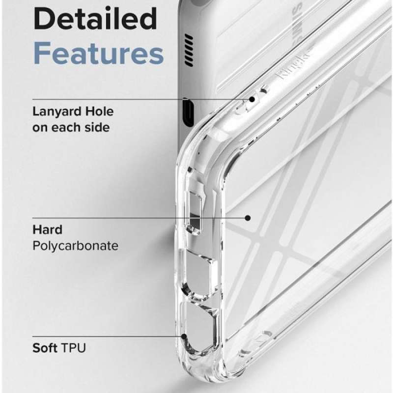 Case Samsung Galaxy A13 4G / 5G Ringke Fusion Hybrid Clear Slim Casing