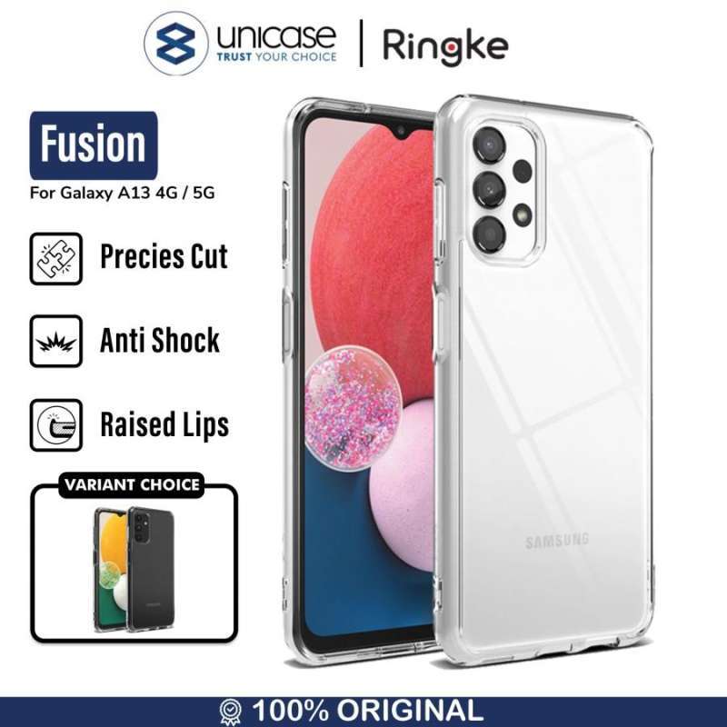 Case Samsung Galaxy A13 4G / 5G Ringke Fusion Hybrid Clear Slim Casing