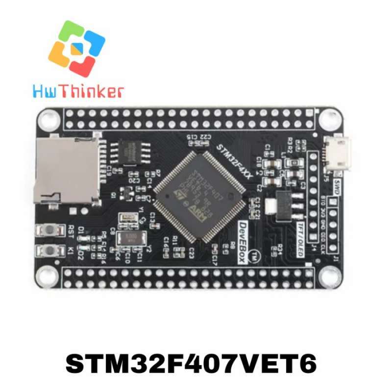 Promo Stm32f407vet6 Stm32f4 F407 Stm32 Arm Cortex M4 Development Board ...