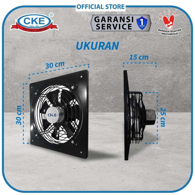 Jual Wall Exhaust Fan 10 Inch Kipas Exhaust Fan Dinding Industrial 10 ...