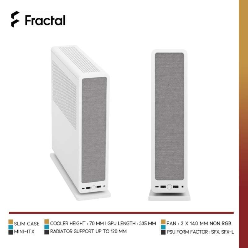Jual Fractal Design Ridge | Small Form Factor Case Di Seller Sweet Shop ...