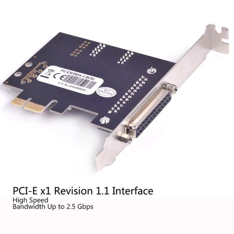 Jual Pcie Pci Express I/o Card 2 Serial 1 Paralel Chipset Moschip Bafo ...