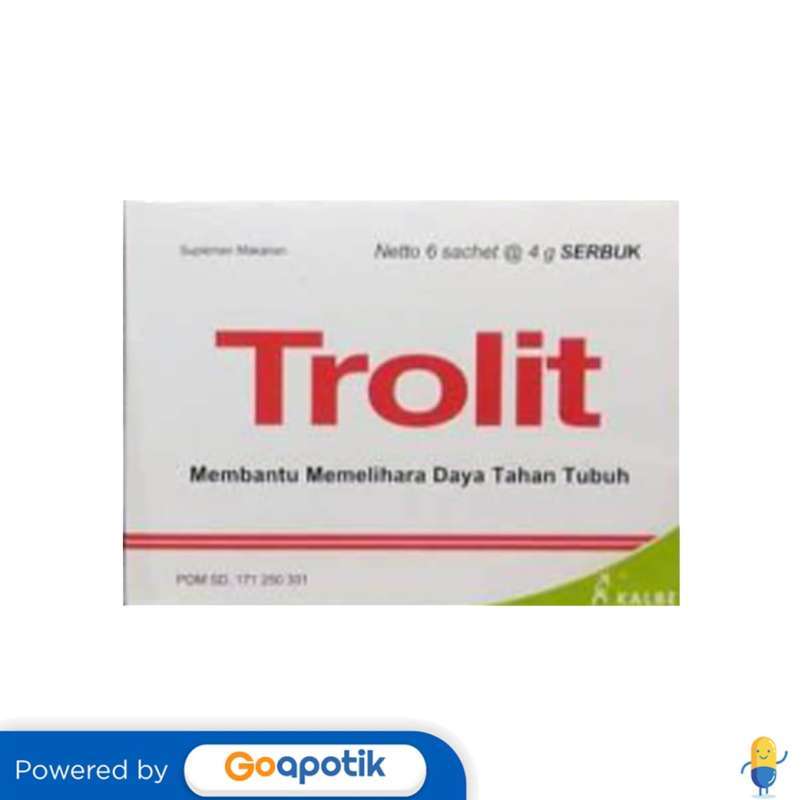Jual Trolit 4 Gram Box 6 Sachet Di Seller Apotek Aji Manjur - Nglopang ...