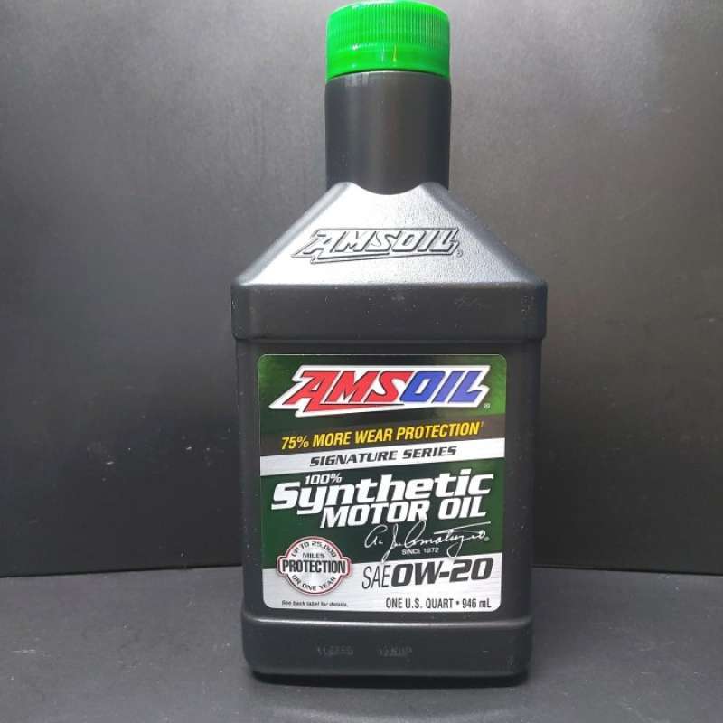 Promo Amsoil Signature Series Sae 0w-20 Baru Diskon 23% Di Seller ...
