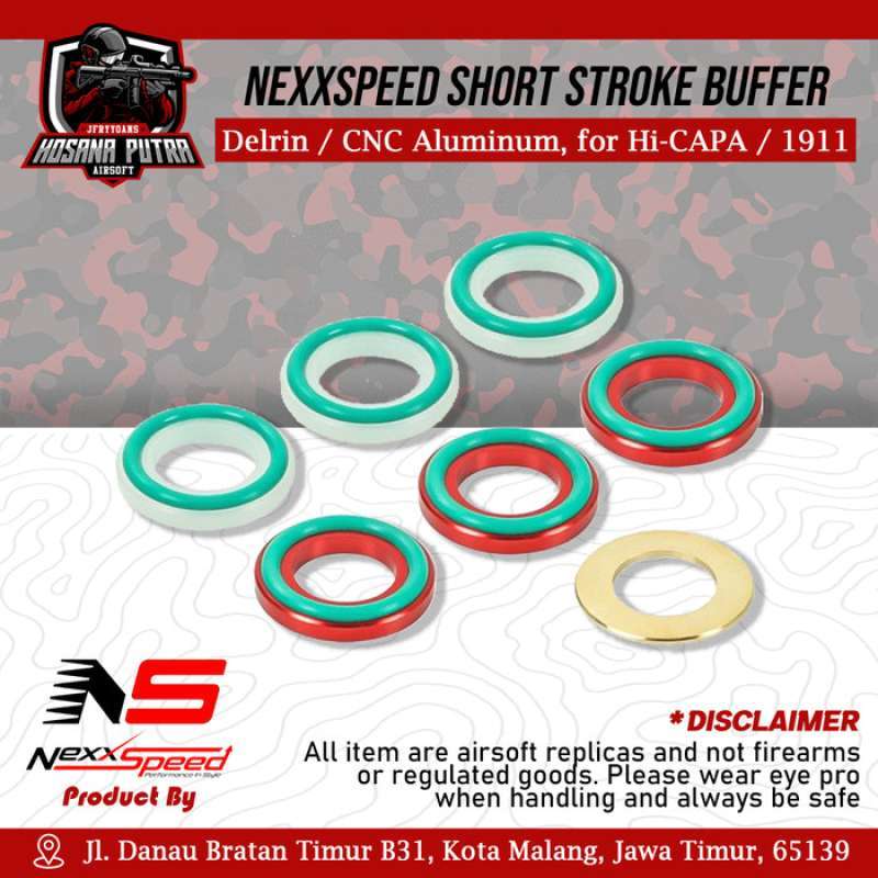 Jual Nexxspeed Cnc Delrin Short Stroke Buffer For Tm Hi-capa / 1911 Gbb ...
