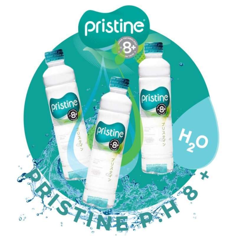 Promo Pristine Ph 8+ Air Mineral Botol 400ml Dus Isi 24pcs Diskon 5% Di ...